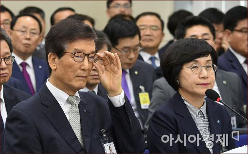 [포토]이동걸 산업은행장, 국회 정무위 출석