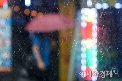 [포토]'비오는 서울'