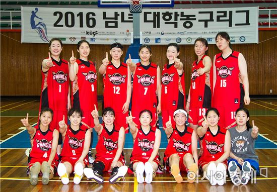 광주대 女농구팀