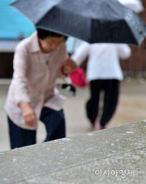 [포토]'계단 조심하세요'