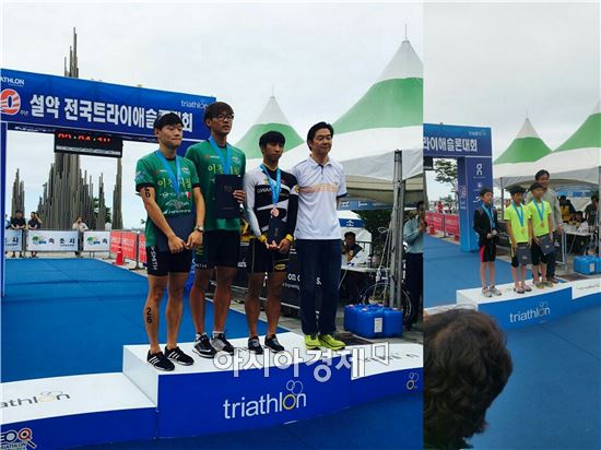 광주시 트라이애슬론 “전국대회 입상” 쾌거