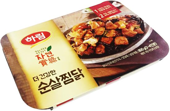 하림, 자연실록 '더 건강한 순살찜닭' GS수퍼마켓 단독 출시