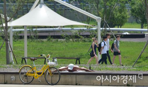 [포토]'도심 속 여름휴가'