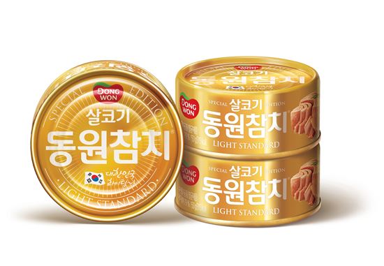 동원F&B, 올림픽 기념 특별 한정판 ‘동원 금메달참치’ 출시