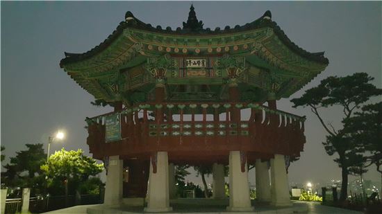 [스토리, 서울의 밤②]한강 속 떠있네 '빛특별시', 응봉산 뷰