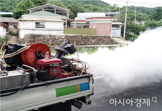 곡성군, “일본뇌염 경보, 주의하세요”