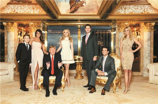 도널드 트럼프와 그의 가족들