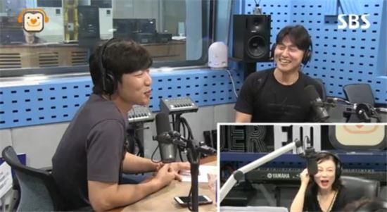 SBS 라디오 '최화정의 파워타임'에 출연한 오대환(오른쪽 위)과 이종혁(왼쪽) (사진=SBS 방송 캡처)