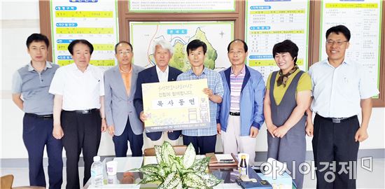 곡성평화의 소녀상 건립 모금운동 삼복더위에 후끈 달아올라