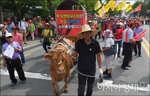 [포토]농수축산물, 김영란법 제외해달라"