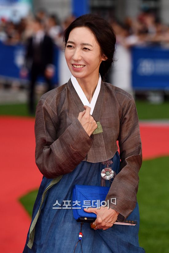 [포토] '부천국제영화제' 방은진 감독, 단아한 한복 자태