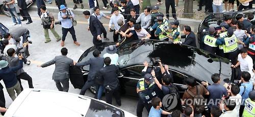 성주 시위 모습 / 사진 제공=연합뉴스