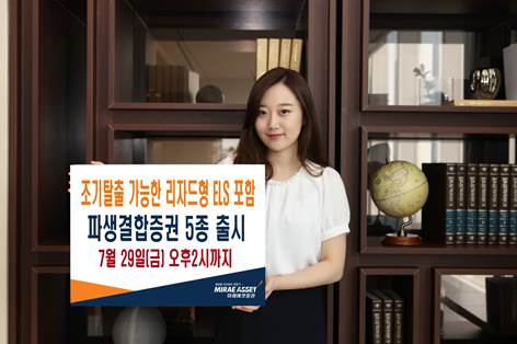 미래에셋증권, 조기탈출 ELS 포함 파생결합증권 5종 출시