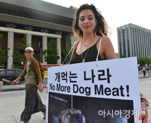 [포토]동물보호 1인 시위