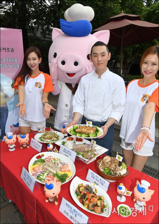 [포토]다양한 여름철 한돈보양식