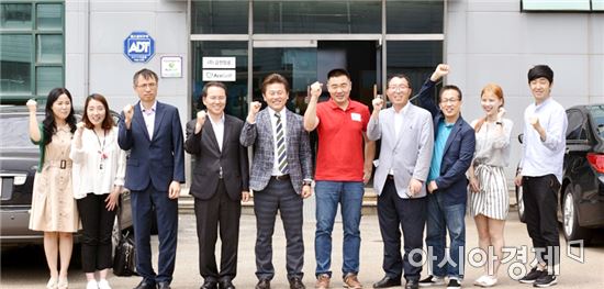 김영환 광주전남지방중소기업청장, 에이스골프(주) 생산현장 방문