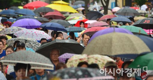 [포토]'비가 와도 사드'