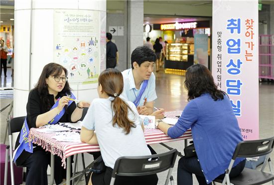 광진구 ‘찾아가는 취업상담실’ 운영