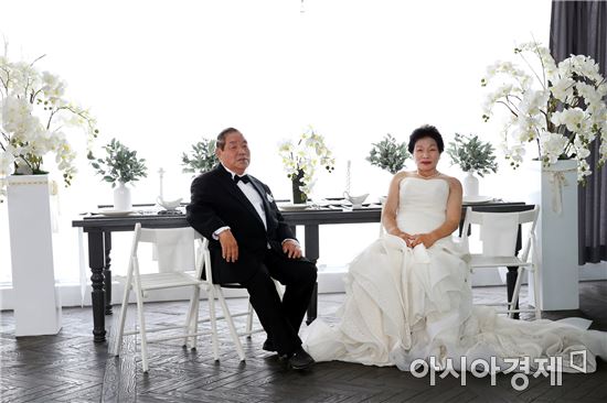 [포토]광주 동구, 리마인드 웨딩 포토 촬영