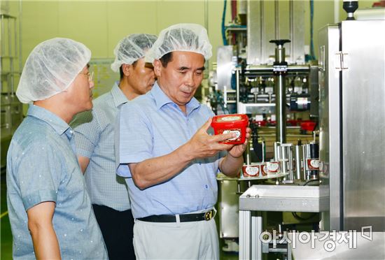 황숙주 순창군수, 관내기업 방문 애로사항 해결하겠습니다