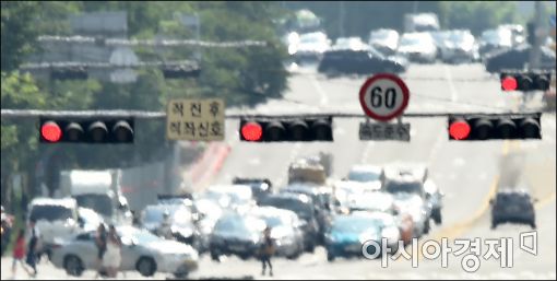 [포토]펄펄 끓는 도심