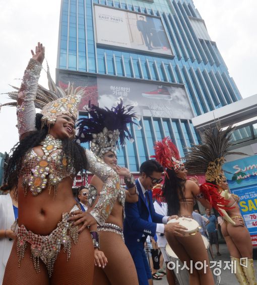 [포토]'현대백화점 삼바 카니발'