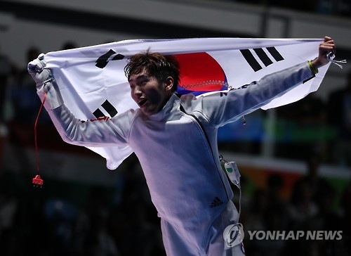 [리우올림픽]대한민국, 금메달 3개로 종합 6위 ‘점프’