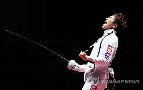 [리우올림픽] 기적을 찌른 21세 검객 박상영, 그대 있음에 행복하다