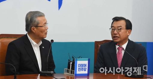 [포토]김종인 찾은 이정현 