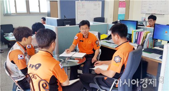 광주 북부소방서, 생활안전대 안전사고방지 교육
