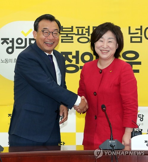 심상정 대표 “이정현 대표연설엔 대통령 향한 절절한 충심만”