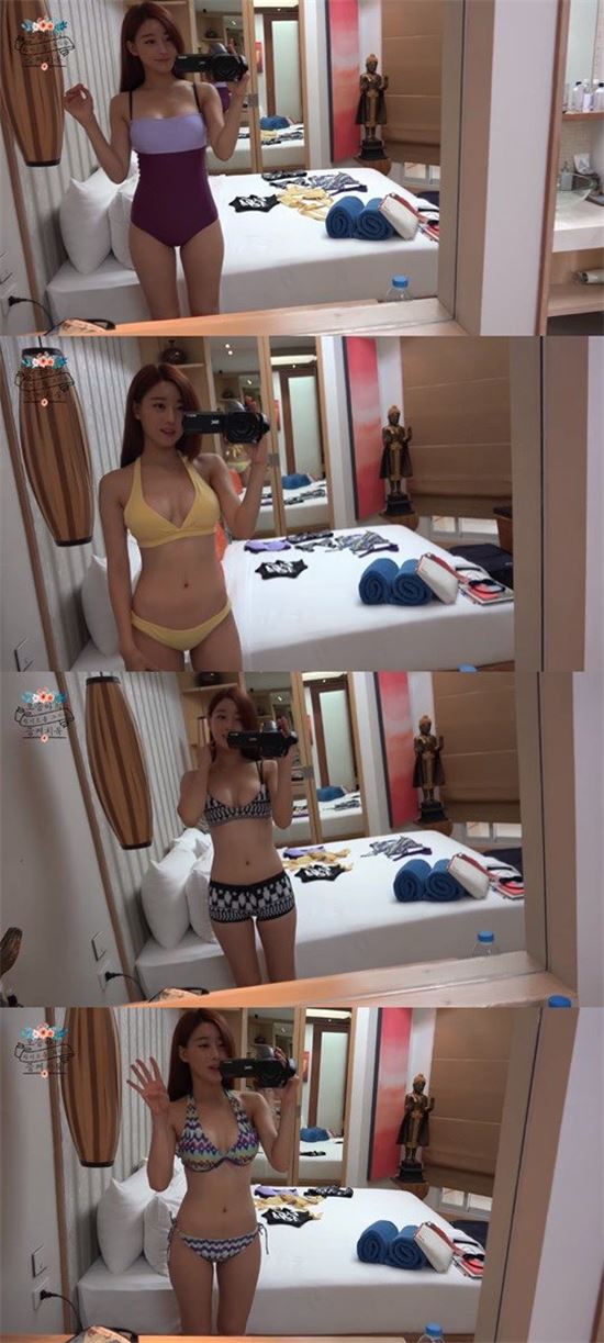 [포토] 오승아, 늘씬한 비키니 몸매 공개…'청순+섹시'