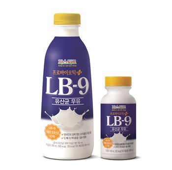 롯데푸드, 프로바이오틱 유산균 'LB-9' 독자개발…유산균 우유 출시