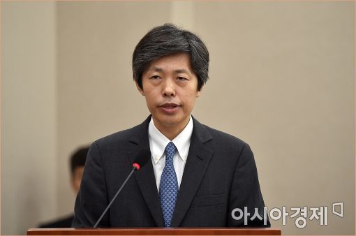 [포토]발언하는 김재형 대법관 후보자