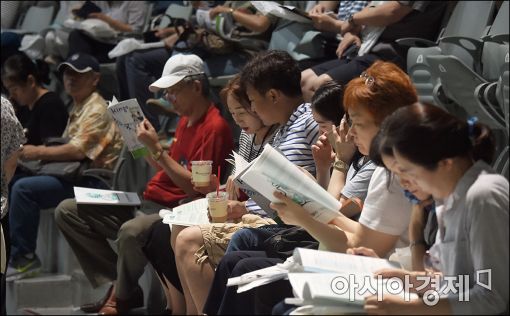 [포토]폭염도 못이기는 입시열기