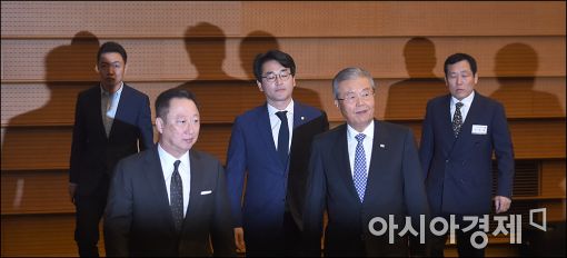 [포토]대한상의 찾아간 김종인 더민주 대표