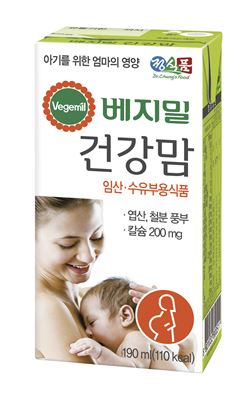 정식품, 임산 수유부 균형영양식 ‘베지밀 건강맘’ 출시