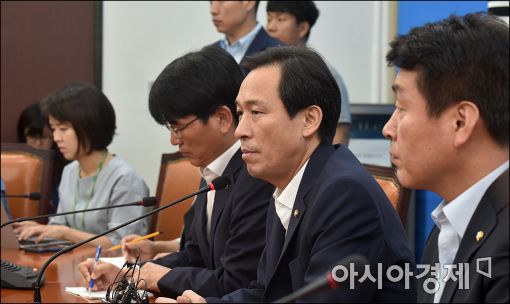 우상호 "野3당, 김재수 해임건의안 제출…朴대통령 인사혁신 촉구 성격" 
