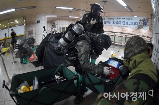 [포토]테러대응 훈련
