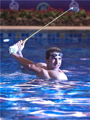 리우올림픽 수영 '5관왕'에 등극한 마이클 펠프스는 골프선수를 꿈꾸기도 했다.