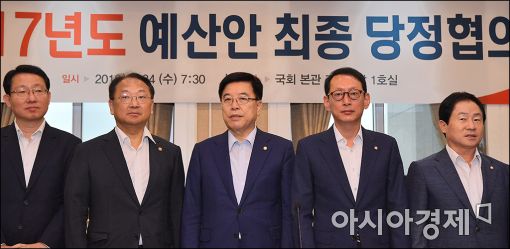 [포토]2017년도 예산안 최종 당정