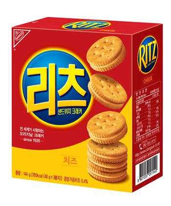 동서식품, ‘리츠 크래·리츠 샌드위치 크래커 치즈’ 출시