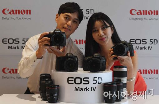 [포토]캐논, EOS 5D Mark Ⅳ 출시 