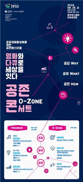광주시, 함께 나눠요! 'O-Zone(공존) 콘서트’개최