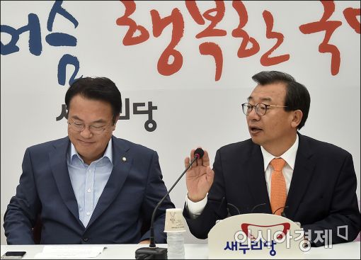 [포토]발언하는 이정현 대표