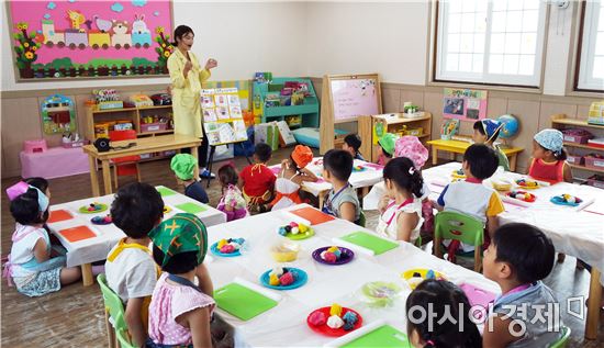 장흥군 어린이급식관리지원센터, 어린이 요리교실 운영 