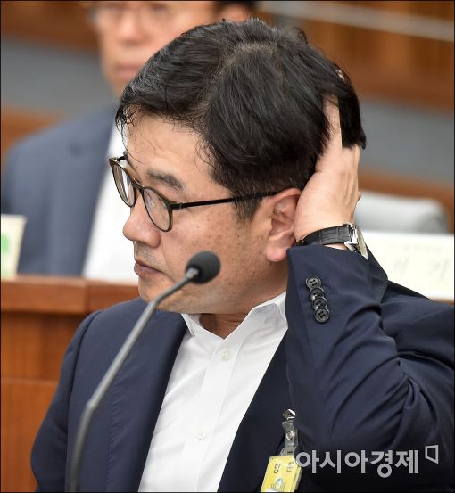 [포토]청문회 출석한 김종인 롯데마트 대표