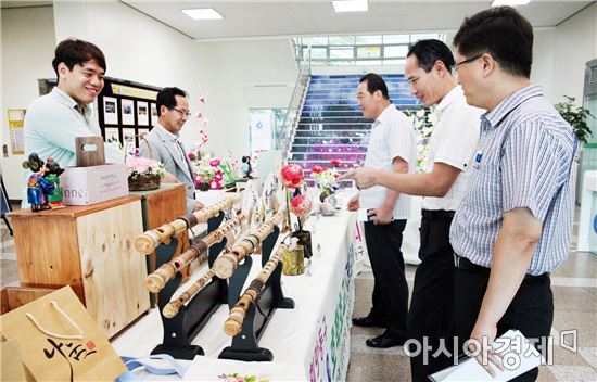 [포토]광주 동구, 평생학습도시 지정 10주년 기념 전시회 개최