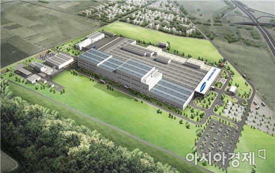 삼성SDI, 헝가리에 전기차용 배터리 공장 건설