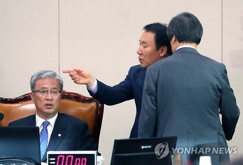 [조윤선 인사청문회]새누리당, 유성엽 교문위원장 사퇴 촉구(상보)